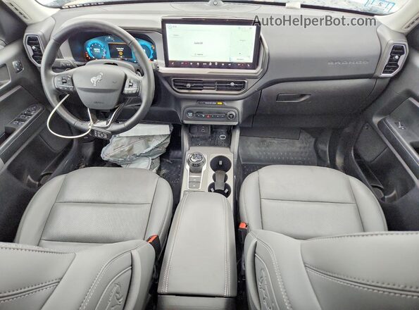 3FMCR9DA3SRE10980 2025 FORD BRONCO White Widok deski rozdzielczej