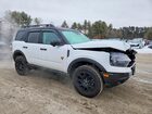 2025 Ford Bronco Sport Badlands White vin: 3FMCR9DA3SRE10980