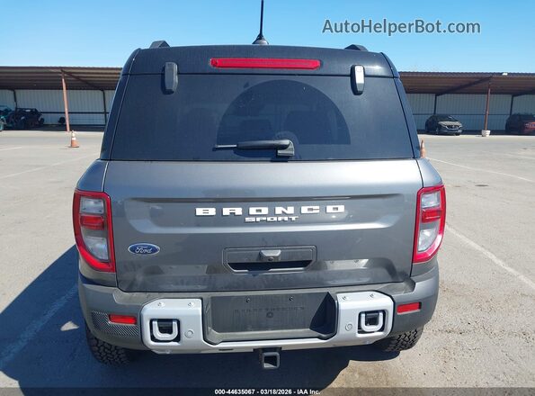 3FMCR9DA3SRF10206 2025 FORD BRONCO SPORT Серый 