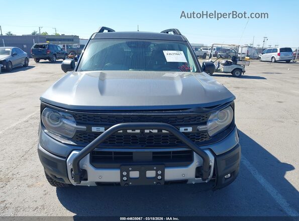 3FMCR9DA3SRF10206 2025 FORD BRONCO SPORT Серый Вид щитка приборов
