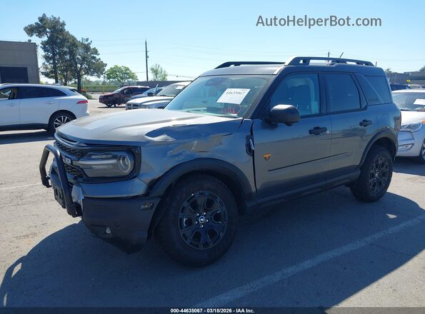 3FMCR9DA3SRF10206 2025 FORD BRONCO SPORT Серый Передняя левая четверть
