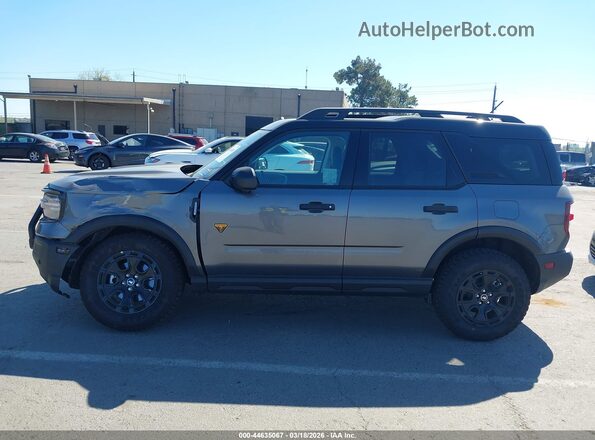 3FMCR9DA3SRF10206 2025 FORD BRONCO SPORT Серый Панорамный вид салона 360°