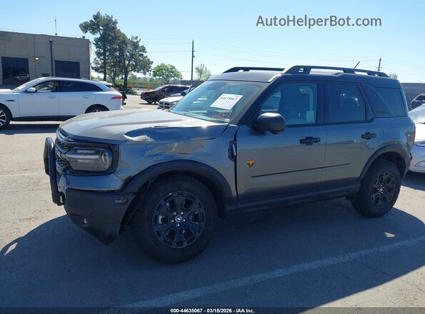 3FMCR9DA3SRF10206 2025 FORD BRONCO SPORT Серый Вид спереди