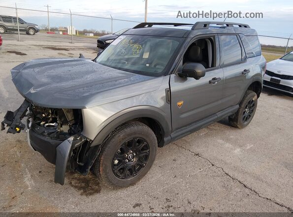 3FMCR9DAXSRE27050 2025 FORD BRONCO SPORT Gray Передня ліва чверть