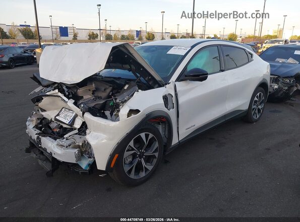 3FMTK1R43SMA42631 2025 FORD MUSTANG MACH-E Белый Передняя левая четверть