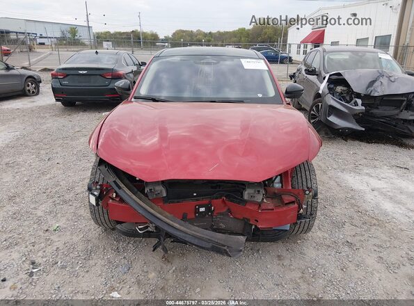 3FMTK3R79PMA54621 2023 FORD MUSTANG MACH-E PREMI Красный Вид задней части салона