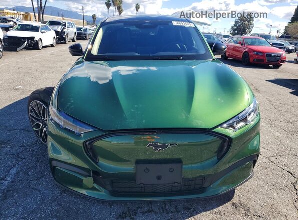 3FMTK3R7XSMA36489 2025 FORD MUSTANG MACH-E PREMI Green Widok z przodu