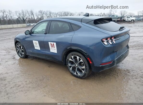 3FMTK3SU2MMA38286 2021 FORD MUSTANG MACH-E PREMI Синий Задняя левая четверть