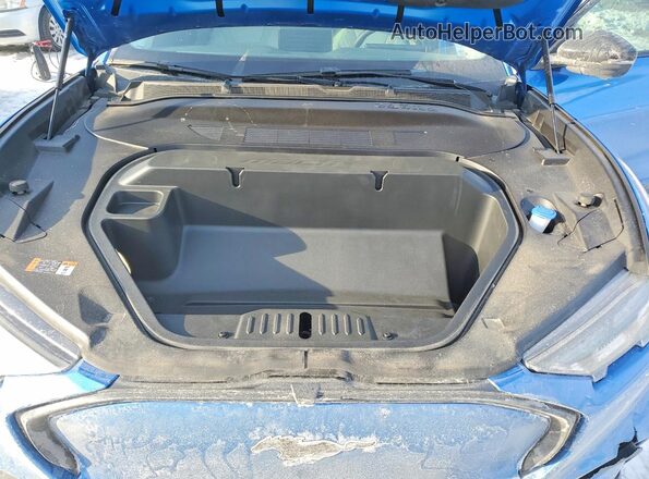 3FMTK3SU4SMA15508 2025 FORD MUSTANG MACH-E PREMI Синий Вид подкапотного пространства
