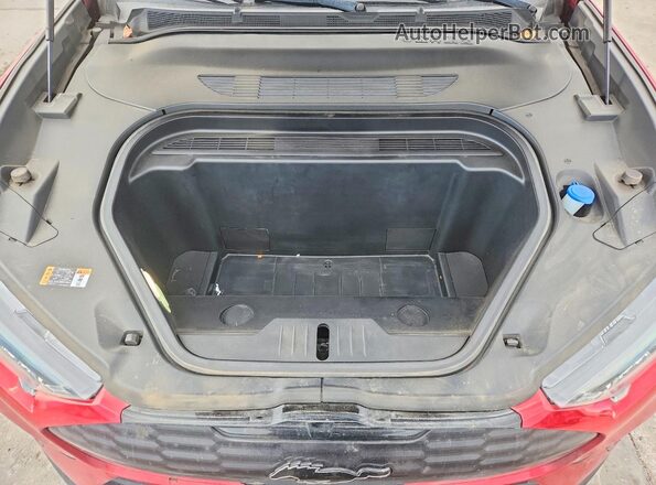 3FMTK4SE8MME01043 2021 FORD MUSTANG Красный Вид подкапотного пространства