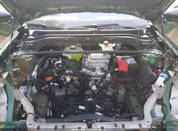 3FMTK4SX2RMA10902 2024 FORD MUSTANG MACH-E Зеленый Вид сзади