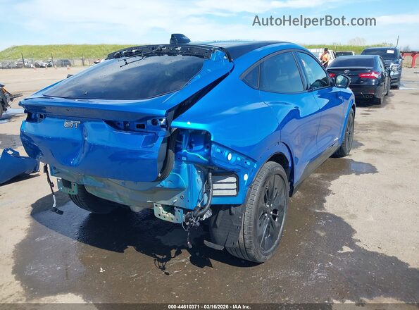 3FMTK4SX6SMA46114 2025 FORD MUSTANG MACH-E Синий Задняя правая четверть
