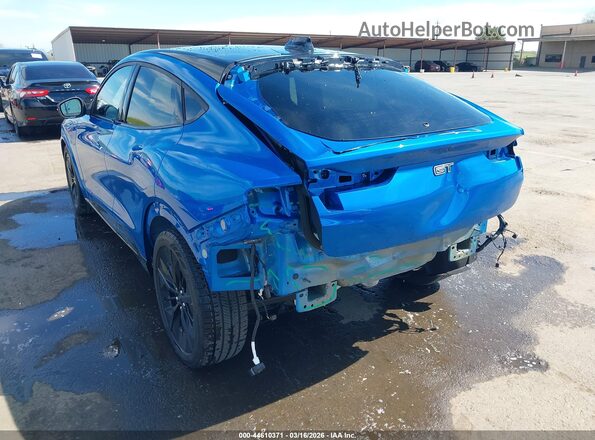 3FMTK4SX6SMA46114 2025 FORD MUSTANG MACH-E Синий Задняя левая четверть