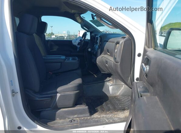 3GCNWAEHXKG246285 2019 CHEVROLET SILVERADO White Widok wnętrza z przodu