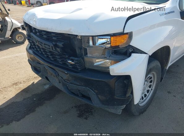 3GCNWAEHXKG246285 2019 CHEVROLET SILVERADO White Widok z przodu