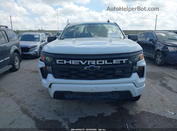 3GCPABEK7NG649797 2022 CHEVROLET SILVERADO Белый Вид щитка приборов