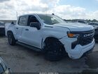 2022 Chevrolet Silverado 1500 2wd  Short Bed Custom Белый vin: 3GCPABEK7NG649797