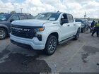 2022 Chevrolet Silverado 1500 2wd  Short Bed Custom Белый vin: 3GCPABEK7NG649797