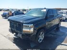 2018 Chevrolet Silverado 1500 1lt Black vin: 3GCPCREC3JG460618