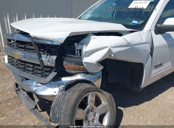 3GCPCREC8JG448819 2018 CHEVROLET SILVERADO White Դիմացի տեսք