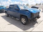 2018 Chevrolet Silverado 1500 1lt Blue vin: 3GCPCRECXJG273893