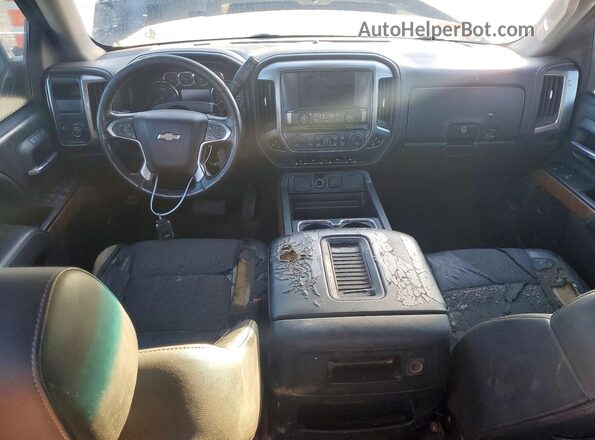 3GCPCSEC6HG202644 2017 CHEVROLET SILVERADO Черный Вид панели приборов