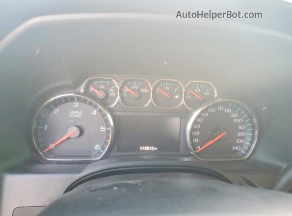 3GCPCSEC6HG202644 2017 CHEVROLET SILVERADO Черный Вид щитка приборов