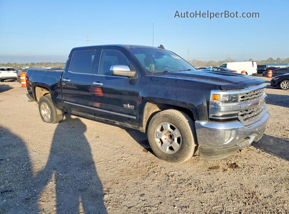 3GCPCSEC6HG202644 2017 CHEVROLET SILVERADO Черный Передняя правая четверть