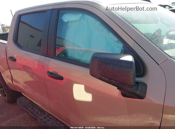 3GCPDCED6NG639843 2022 CHEVROLET SILVERADO Бежевый Вид задней части салона