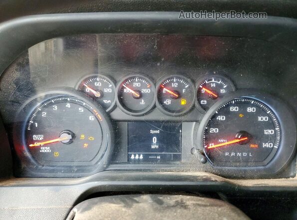 3GCPDCEK5RG309230 2024 CHEVROLET SILVERADO Синий Вид щитка приборов