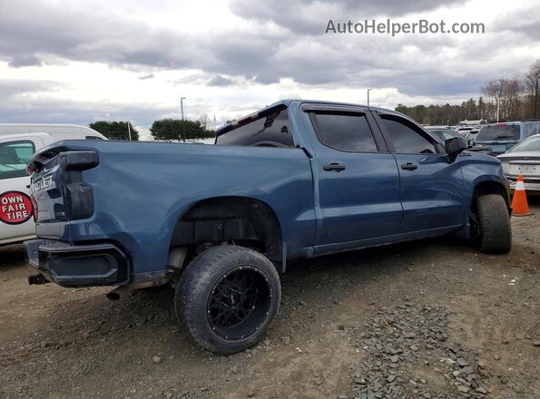 3GCPDCEK5RG309230 2024 CHEVROLET SILVERADO Синий Задняя правая четверть