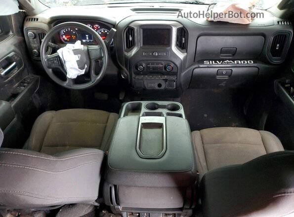 3GCPDCEK5RG309230 2024 CHEVROLET SILVERADO Синий Вид панели приборов