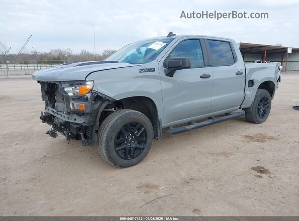 3GCPDCEK8RG141552 2024 CHEVROLET SILVERADO Gray Vista tres cuartos delantera izquierda