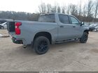 2024 Chevrolet Silverado 1500 4wd  Short Bed Custom Trail Boss Gray vin: 3GCPDCEK8RG141552