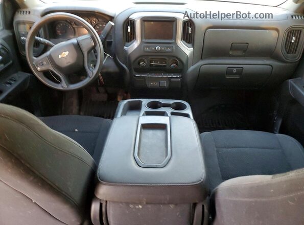 3GCPWAEK9NG161432 2022 CHEVROLET SILVERADO Белый Вид панели приборов