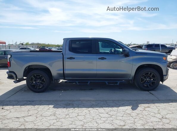 3GCPWBEH2MG186052 2021 CHEVROLET SILVERADO Серый Вид задней части салона