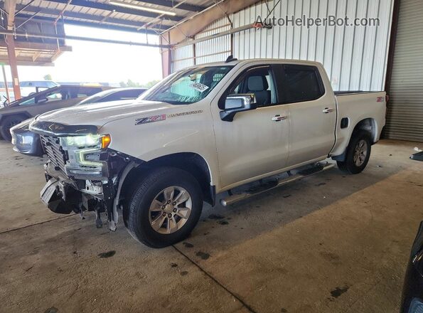 3GCPWCEK6KG125625 2019 CHEVROLET SILVERADO Белый Передняя левая четверть