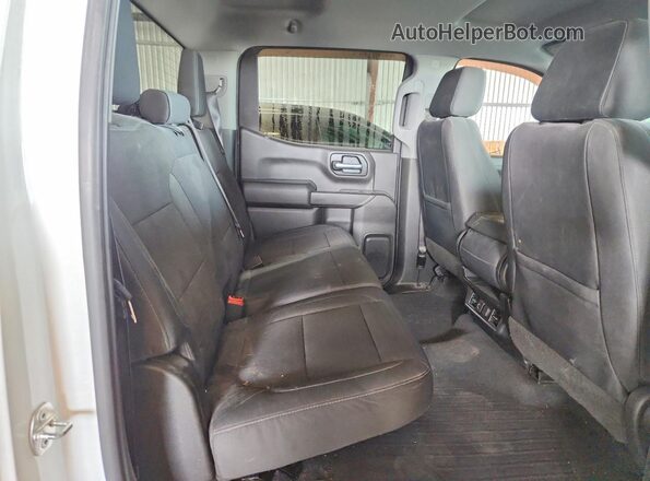 3GCPWCEK6KG125625 2019 CHEVROLET SILVERADO Белый Вид задних сидений