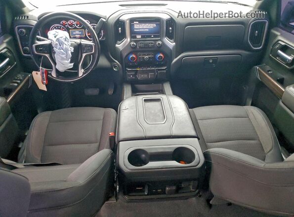 3GCPWDED5KG293201 2019 CHEVROLET SILVERADO Белый Вид панели приборов