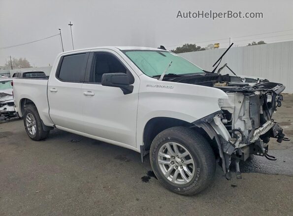 3GCPWDED5KG293201 2019 CHEVROLET SILVERADO Белый Передняя правая четверть