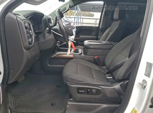 3GCPWDED5KG293201 2019 CHEVROLET SILVERADO Белый Вид салона спереди