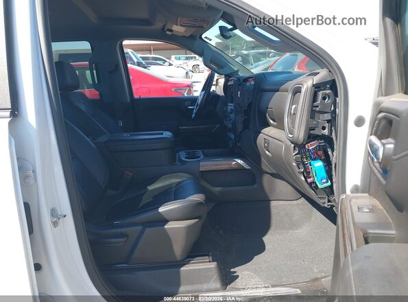 3GCPYFED1MG430496 2021 CHEVROLET SILVERADO Белый Вид салона спереди