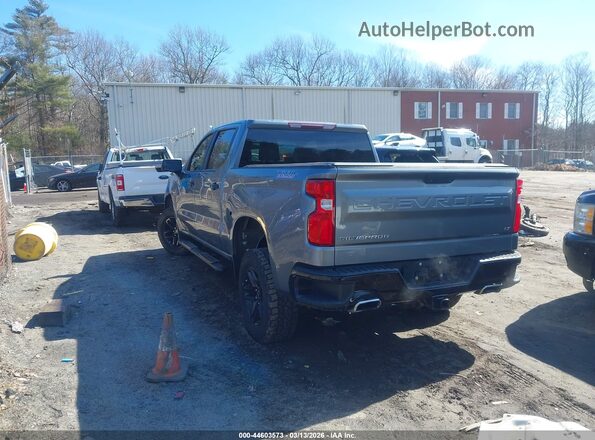 3GCPYFED4MG444750 2021 CHEVROLET SILVERADO Серый Задняя левая четверть
