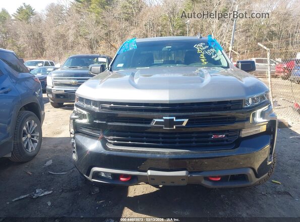 3GCPYFED4MG444750 2021 CHEVROLET SILVERADO Серый Вид щитка приборов