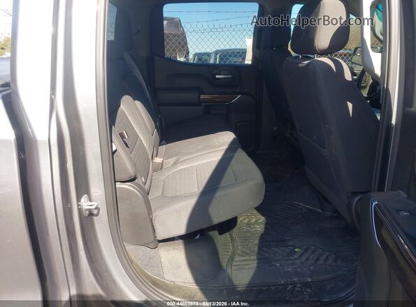 3GCPYFED4MG444750 2021 CHEVROLET SILVERADO Серый Вид наклейки с VIN-кодом