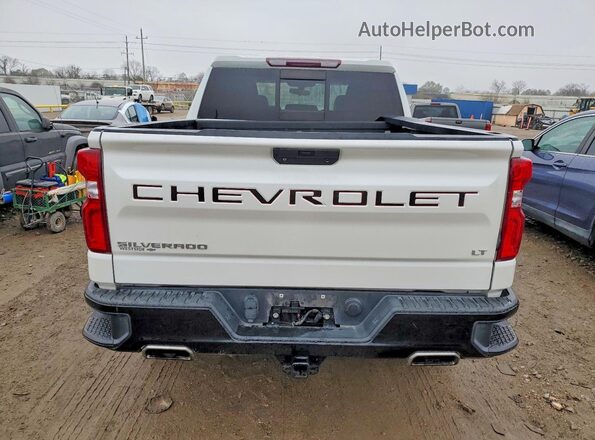 3GCPYFED6LG413272 2020 CHEVROLET SILVERADO Белый Вид сзади