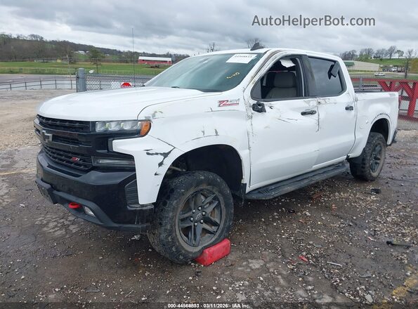 3GCPYFED9MG179968 2021 CHEVROLET SILVERADO Белый Передняя левая четверть