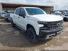2021 Chevrolet Silverado 1500 4wd  Short Bed Lt Trail Boss White vin: 3GCPYFED9MG374761