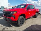 2024 Chevrolet Silverado 1500 4wd  Short Bed Custom Trail Boss Red vin: 3GCUDCED4RG307151