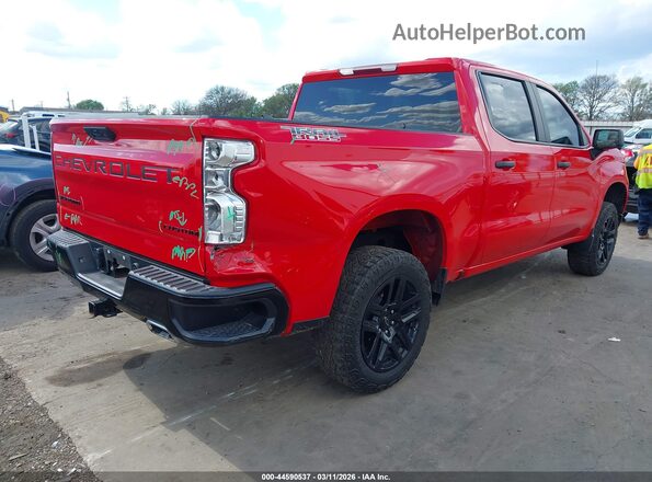 3GCUDCED4RG307151 2024 CHEVROLET SILVERADO Red Задня права чверть